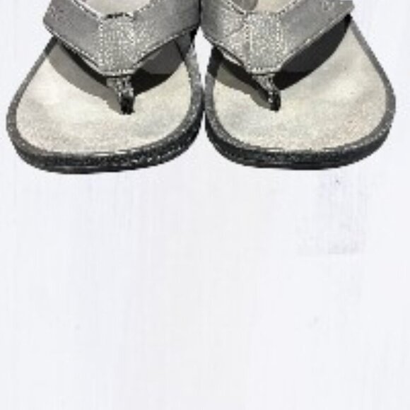 ABEO Zuma Post Flip Flop Sandals Black Size 12 - Picture 2 of 8